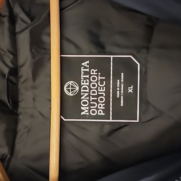 Mondetta Outdoor Project Mid Length Puffer Jacket Navy - Picture 11 of 16